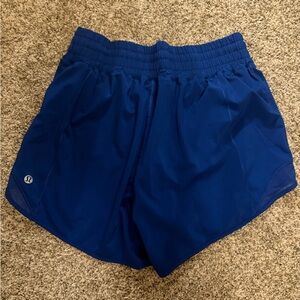 lululemon athletica Women's Royal Blue Athletic Shorts